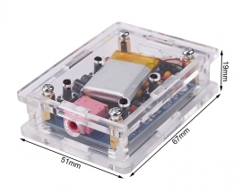 DIY Kit FM Radio Module 76-108MHz Wireless Receiver Chargeable GS1299 Radio Kit